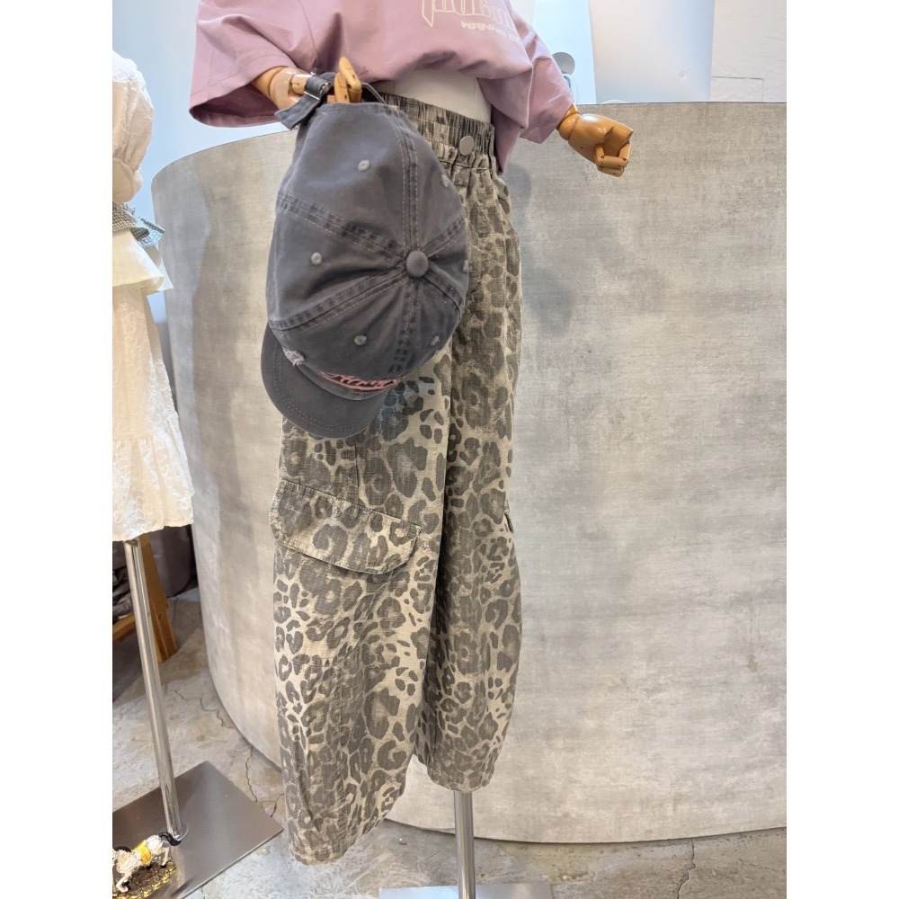 11013大女孩豹紋褲-細節圖2