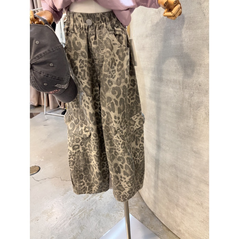 11013大女孩豹紋褲-細節圖3