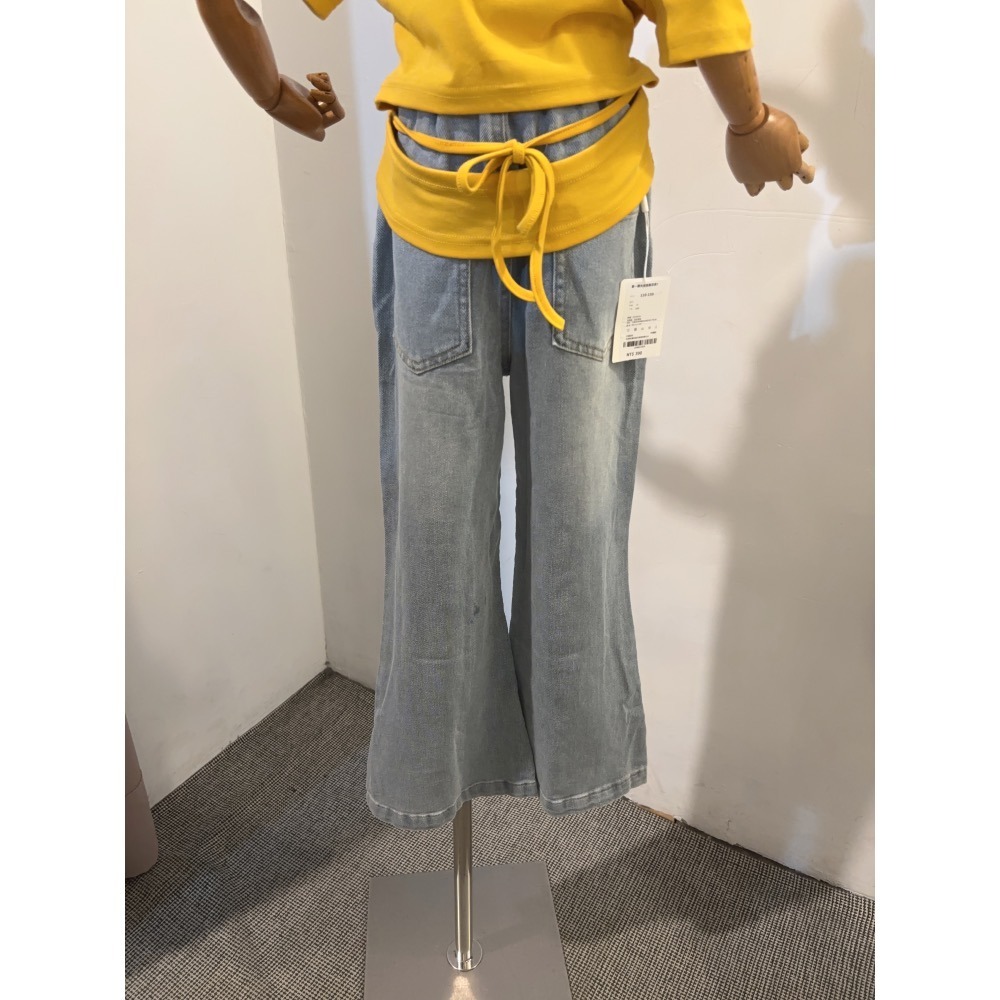 11041單一價大女孩喇叭褲-細節圖5