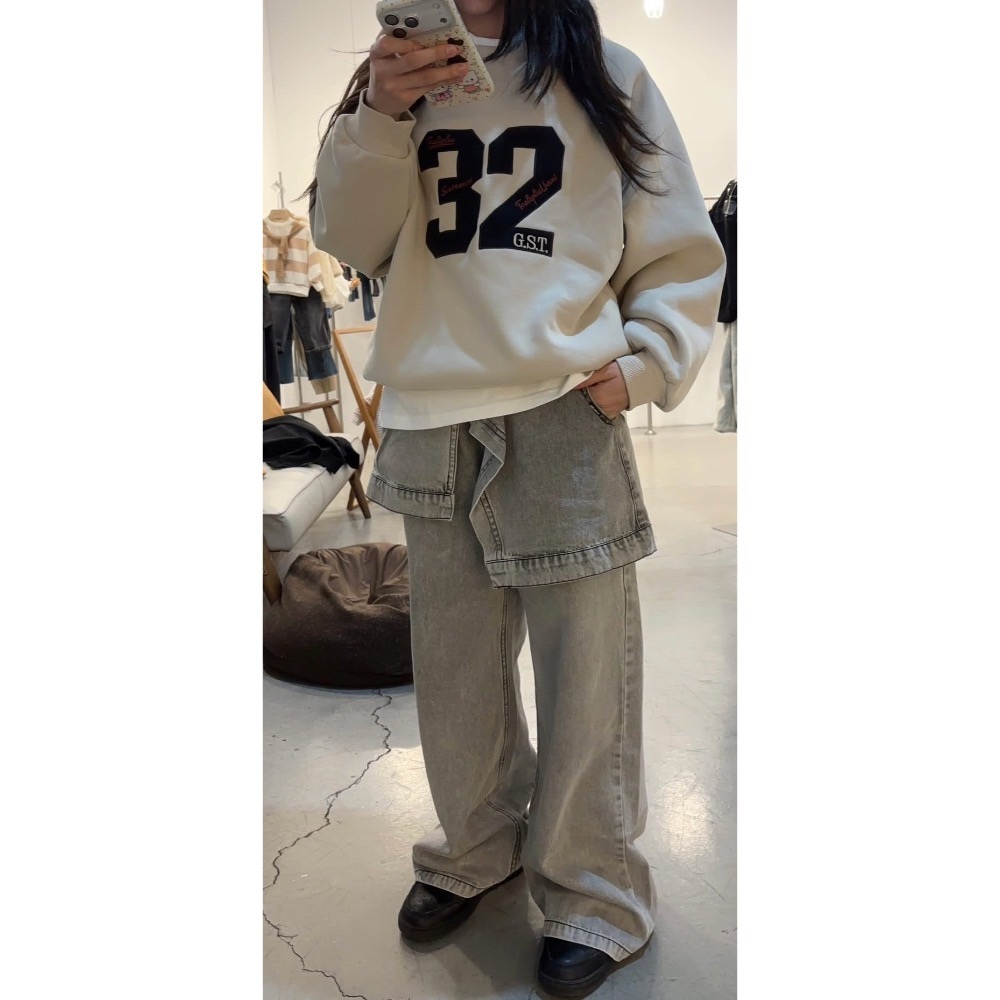 1102大女孩造型片裙褲-細節圖4