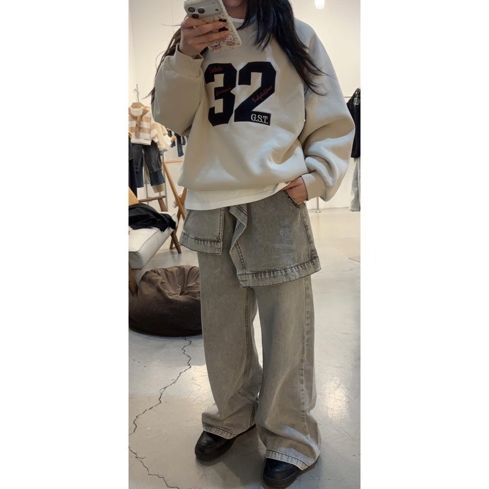 1102大女孩造型片裙褲-細節圖4
