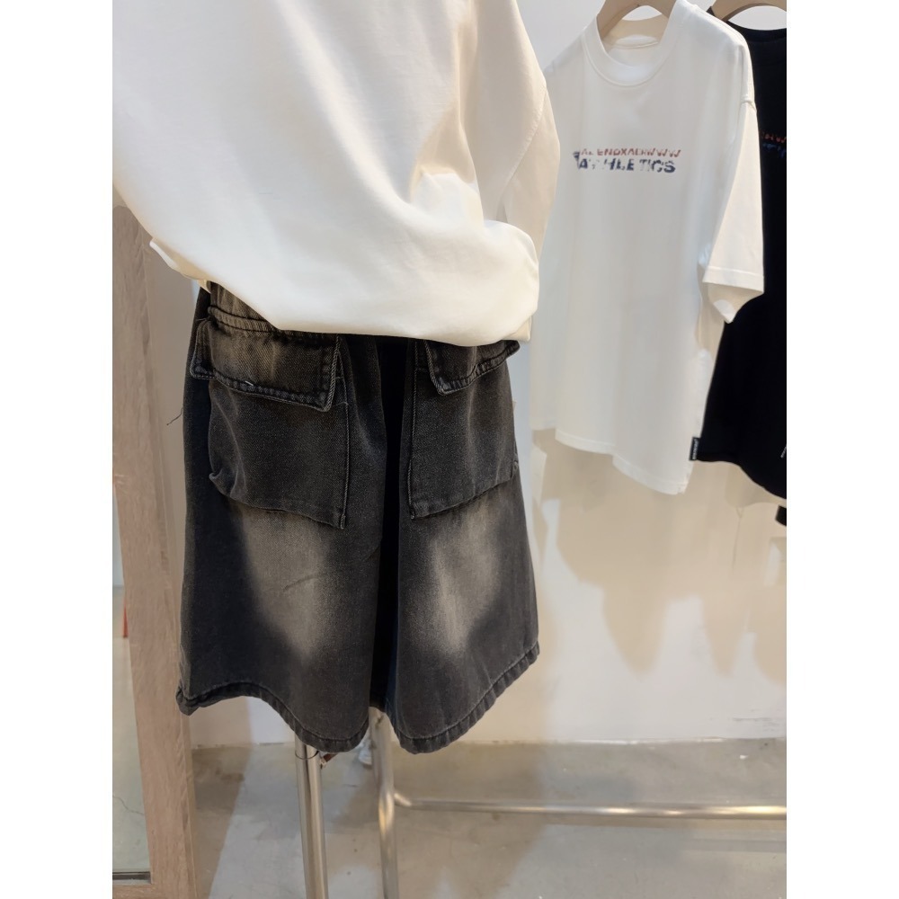 11069大男女孩雙壓線5分褲 版大-細節圖2