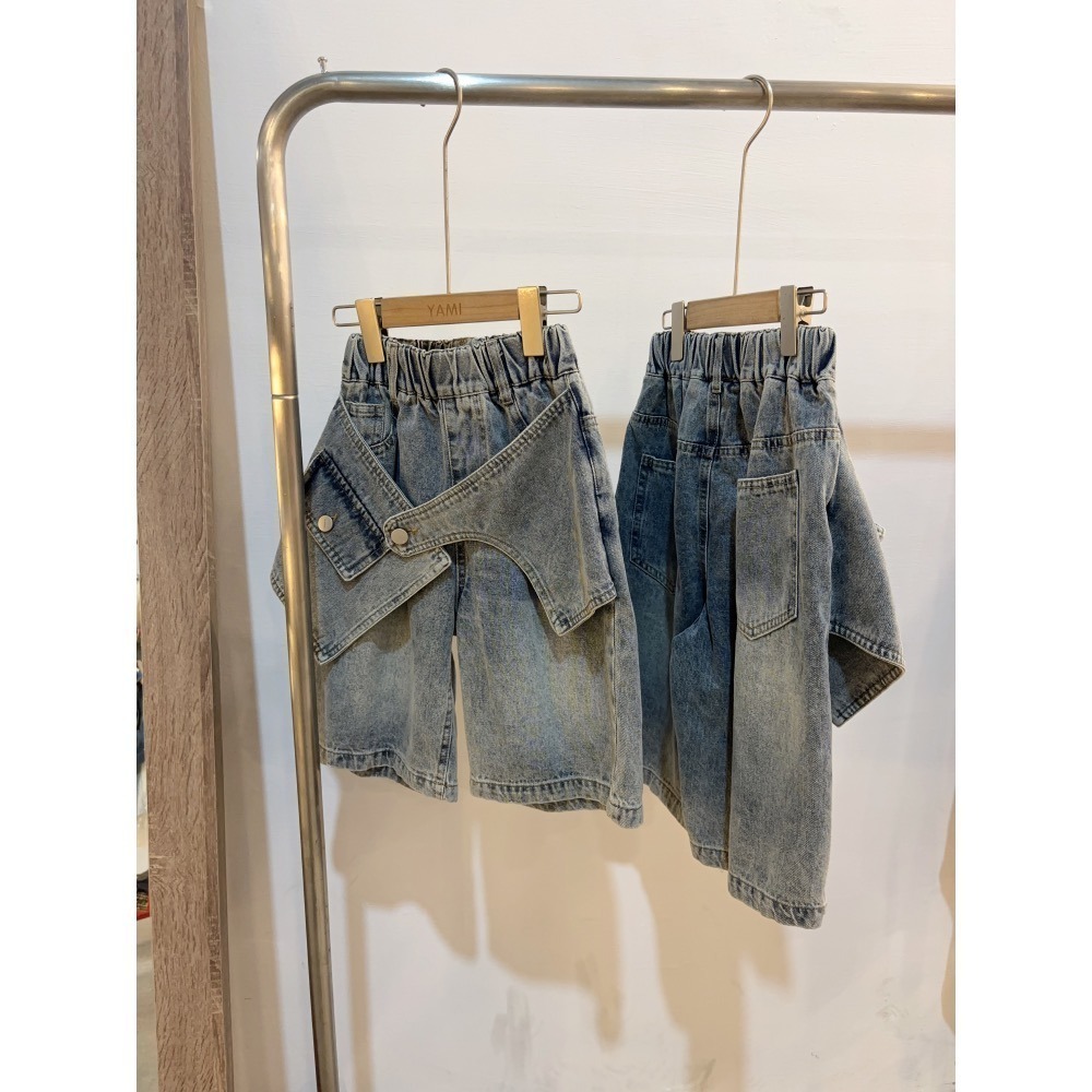 11059大女孩造型五分褲-細節圖3