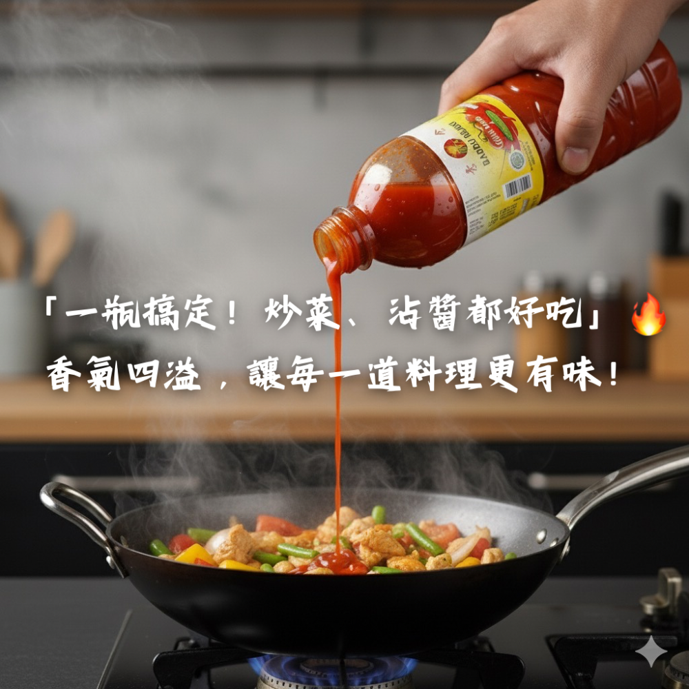 素食蔬菜食富貴竹辣椒醬印尼（甜辣）辣椒醬精品Sambal Indonesia素食辣椒醬蔬食-細節圖2