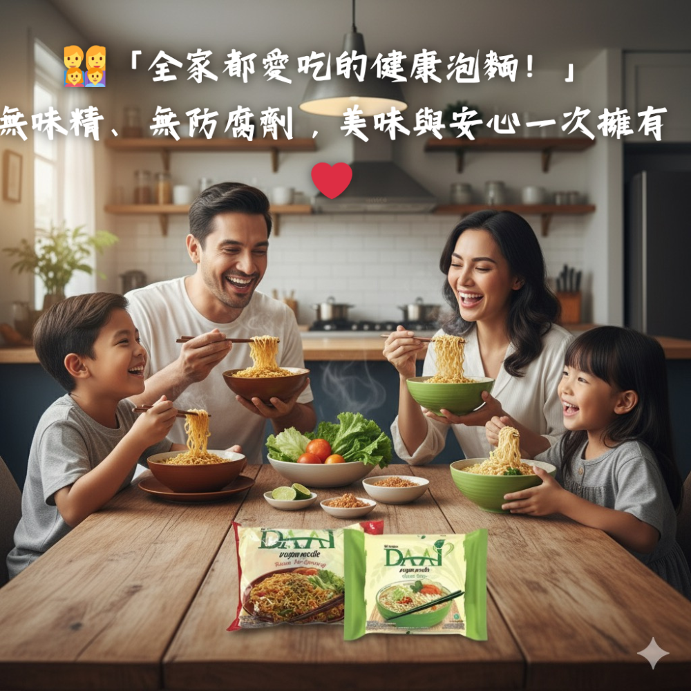 印尼大愛純素泡麵 85g（炒麵）｜素食炒麵 清湯麵｜Halal 清真 無防腐劑 無味精｜健康即食麵-細節圖4