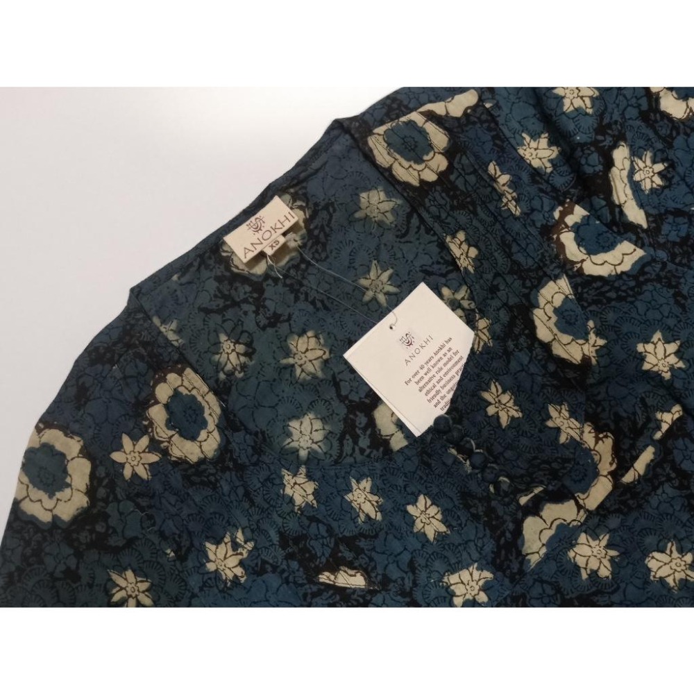 ❤️💙❤️印度精品Anokhi手工蓋印庫塔（上衣）❤️💙❤️Ai02**免運費-細節圖2