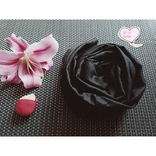 【藏印台】印度純手工Cashmere 窄版羊絨圍巾披肩08-黑-平紋-細節圖2