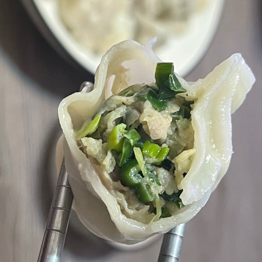 山東手工水餃｜眷村口味｜滿1600元免運｜手工水餃｜高麗菜水餃｜韭菜水餃｜鮮蝦水餃｜蔥肉水餃｜九層塔水餃｜鮮肉餛飩-細節圖7