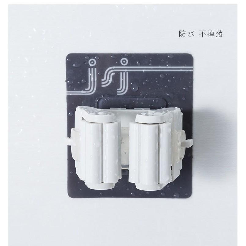 無痕貼拖把架 拖把掛鉤 掃把掛勾 浴室掛勾 馬桶刷掛勾 拖把掛勾 掃把架 掃具掛架 傘架 雨傘掛勾-細節圖7