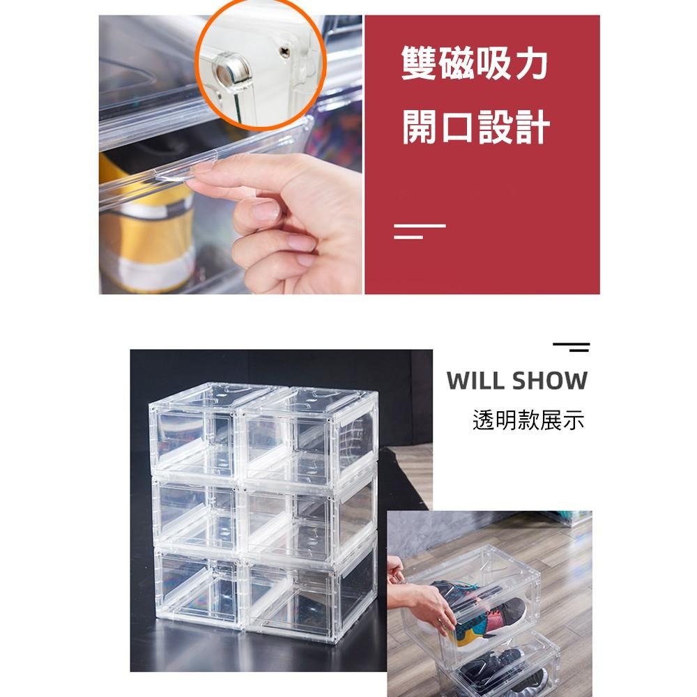 高硬度籃球專用DIY鞋盒【台灣出貨】收納盒 多功能收納箱 展示盒 鞋櫃 置物架 球鞋收納 加厚鞋盒 透明鞋盒-細節圖3