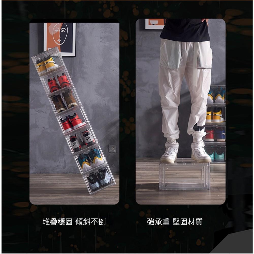 高硬度籃球專用DIY鞋盒【台灣出貨】收納盒 多功能收納箱 展示盒 鞋櫃 置物架 球鞋收納 加厚鞋盒 透明鞋盒-細節圖4