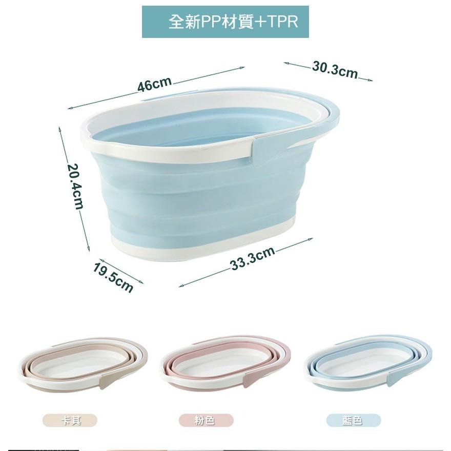 折疊水桶【台灣現貨】可折疊拖把桶 儲水 露營用品 洗臉桶 水桶 戶外水桶 壓縮水桶 露營水桶 提水桶 伸縮水桶 釣魚桶-細節圖8