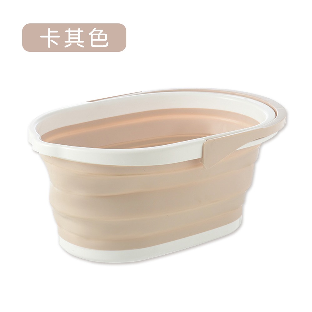 折疊水桶【台灣現貨】可折疊拖把桶 儲水 露營用品 洗臉桶 水桶 戶外水桶 壓縮水桶 露營水桶 提水桶 伸縮水桶 釣魚桶-規格圖9