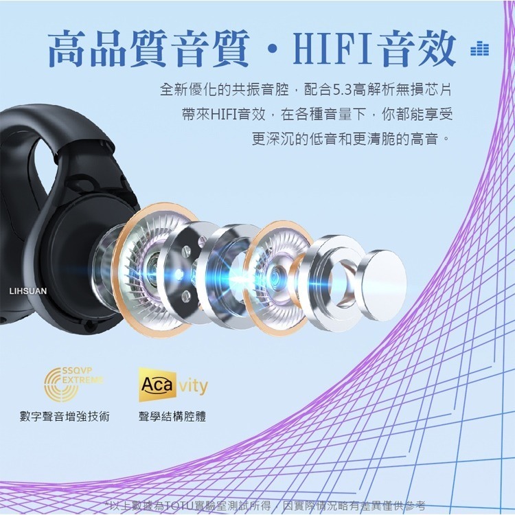TOTU 拓途 iphone 17/16/15 OWS開放式骨傳導真無線藍牙耳機 V5.3 BE-2系列-細節圖8