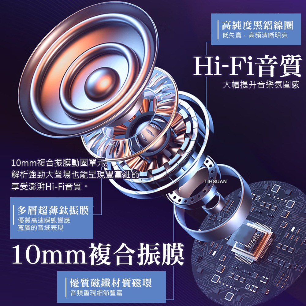 TOTU iphone17/16 TWS 真無線藍芽耳機 入耳式 v5.3 藍芽 通用 BE-16 通話/聽音樂/播放-細節圖5