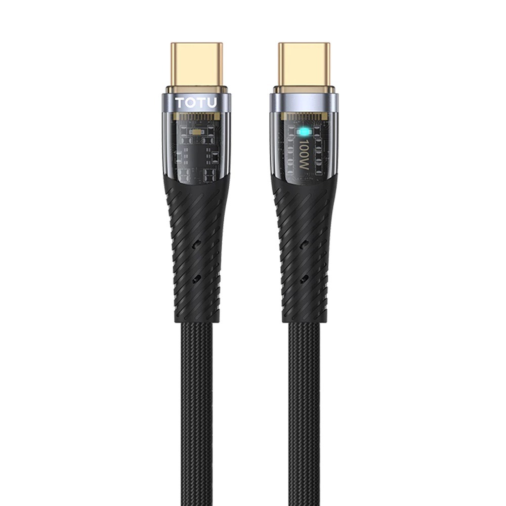 TOTU 雙Type-C/PD 充電線 傳輸線 閃充線 編織 快充線 100W CB-8系列 1.5M 拓途-規格圖11