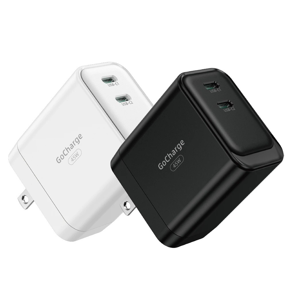 innostyle iphone17 雙孔 45W TypeC/PD/GaN 氮化鎵快充 充電器 充電頭台灣BSM認證-細節圖2