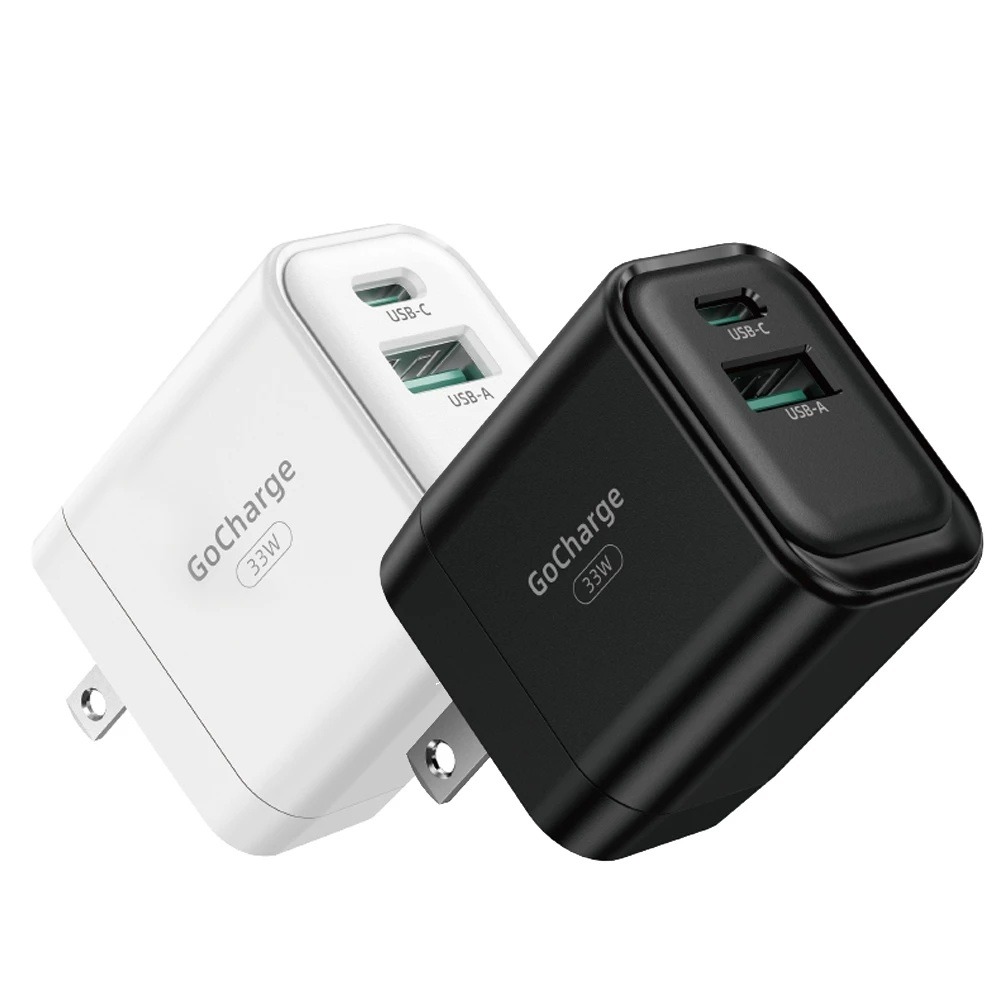 innostyle iphone17 雙孔 33W快充 Type-C+USB PD/GaN 氮化鎵 充電器 充電頭-細節圖2