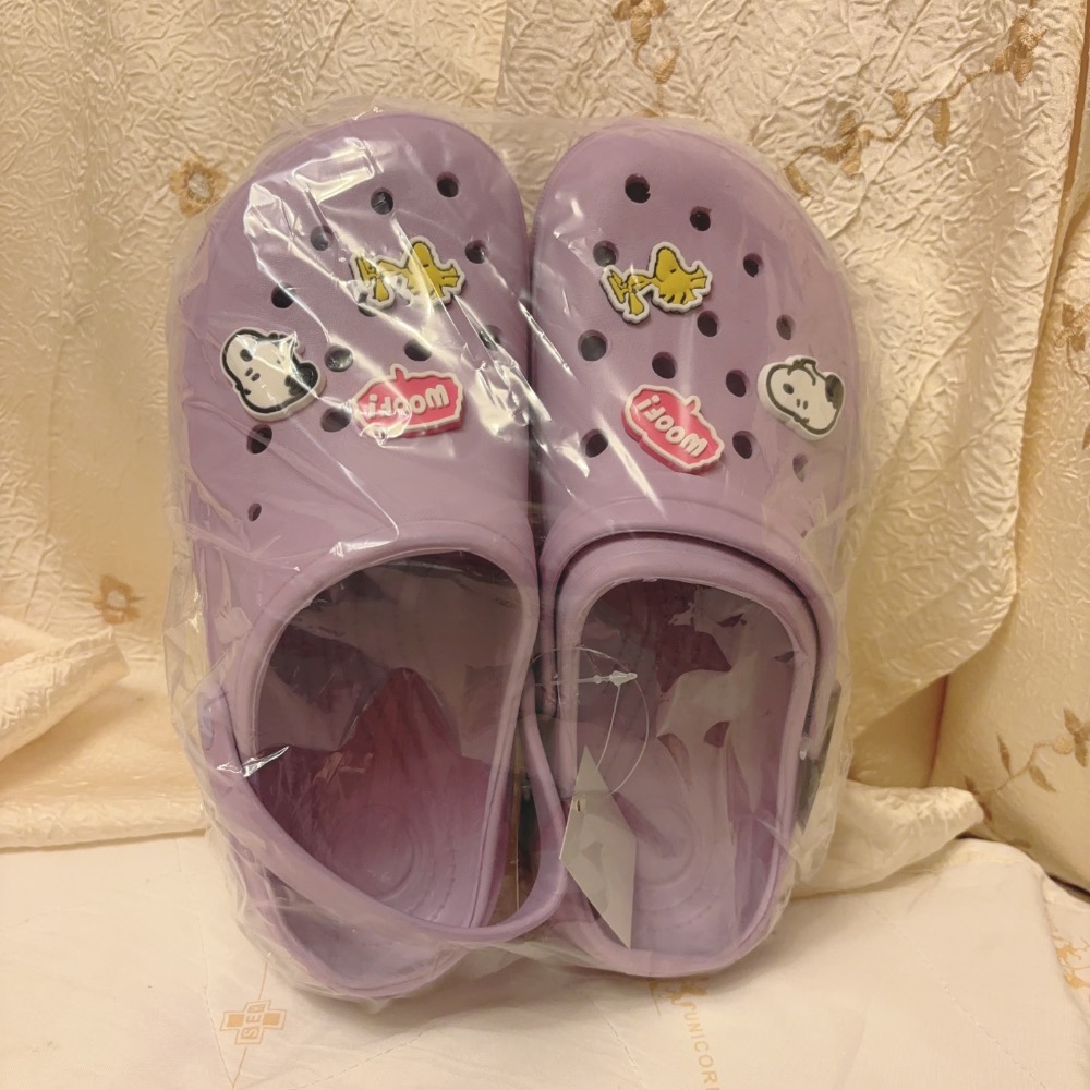 25號洞洞拖鞋（紫）