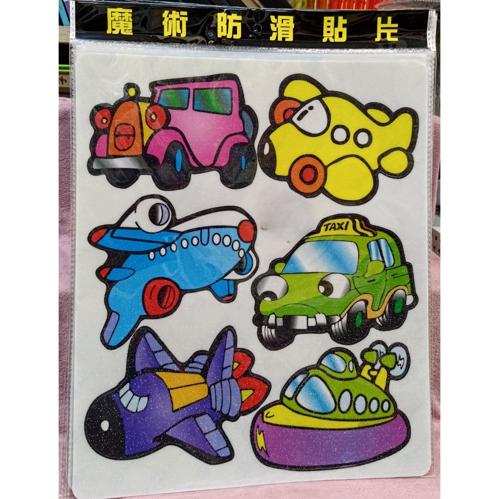 浴室防滑貼片 交通工具 狗狗-規格圖2