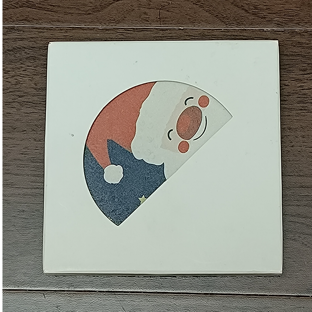 聖誕老公公 硅藻土杯墊 交換禮物-細節圖2