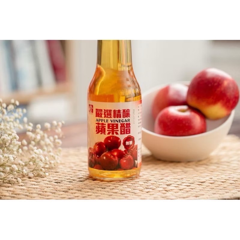 百家珍 嚴選精釀無糖蘋果醋600ml【醋老闆】-細節圖3