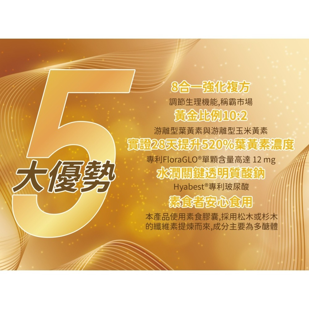 水潤清晰膠囊 (游離型葉黃素玻尿酸)60錠／瓶-細節圖3