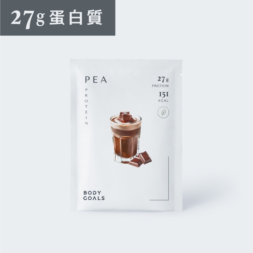 Body Goals 多效豌豆蛋白飲PRO-60入組 40G/包（多種口味）-細節圖3