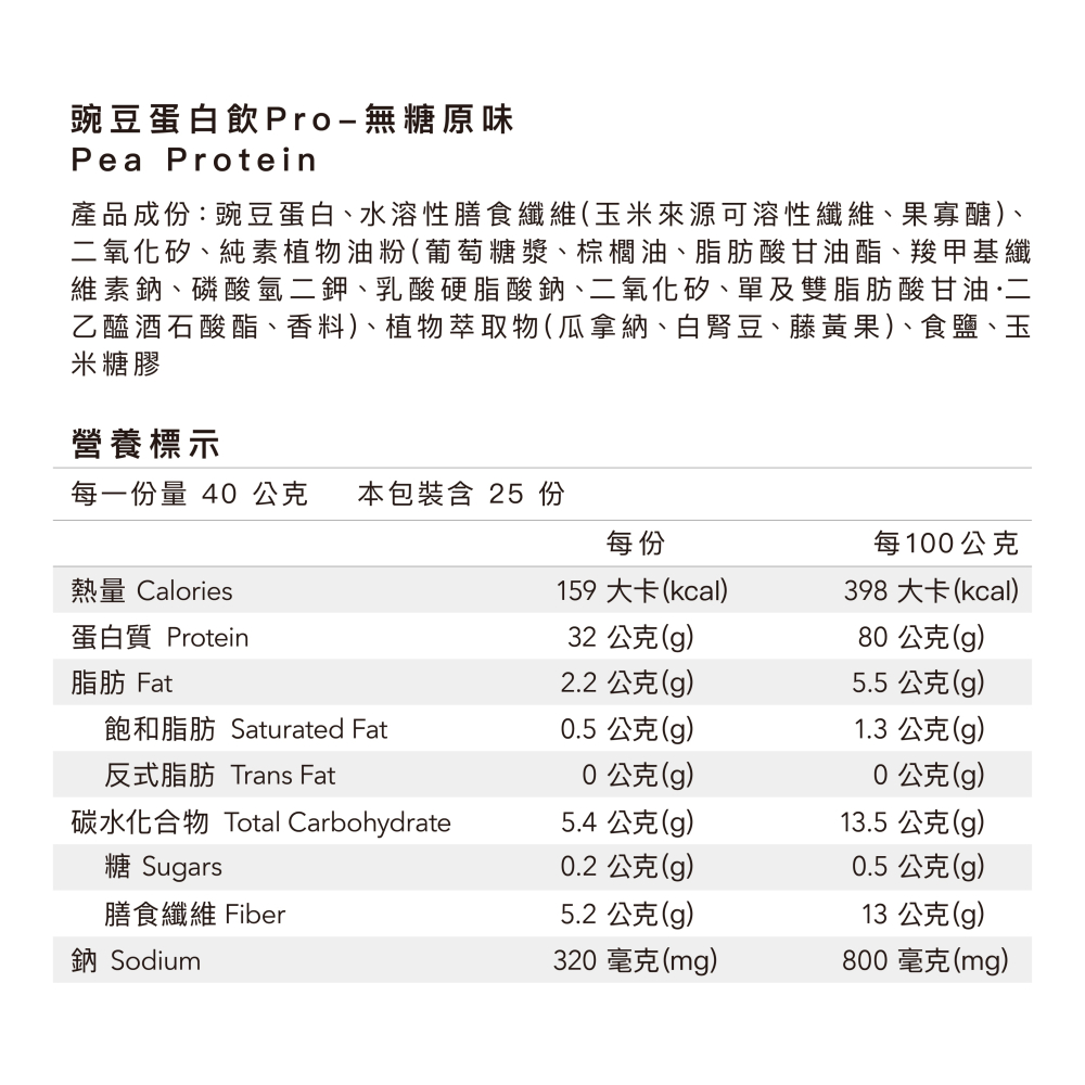 Body Goals 全素多效豌豆蛋白飲PRO大包裝-多口味(1KG/袋)-細節圖2