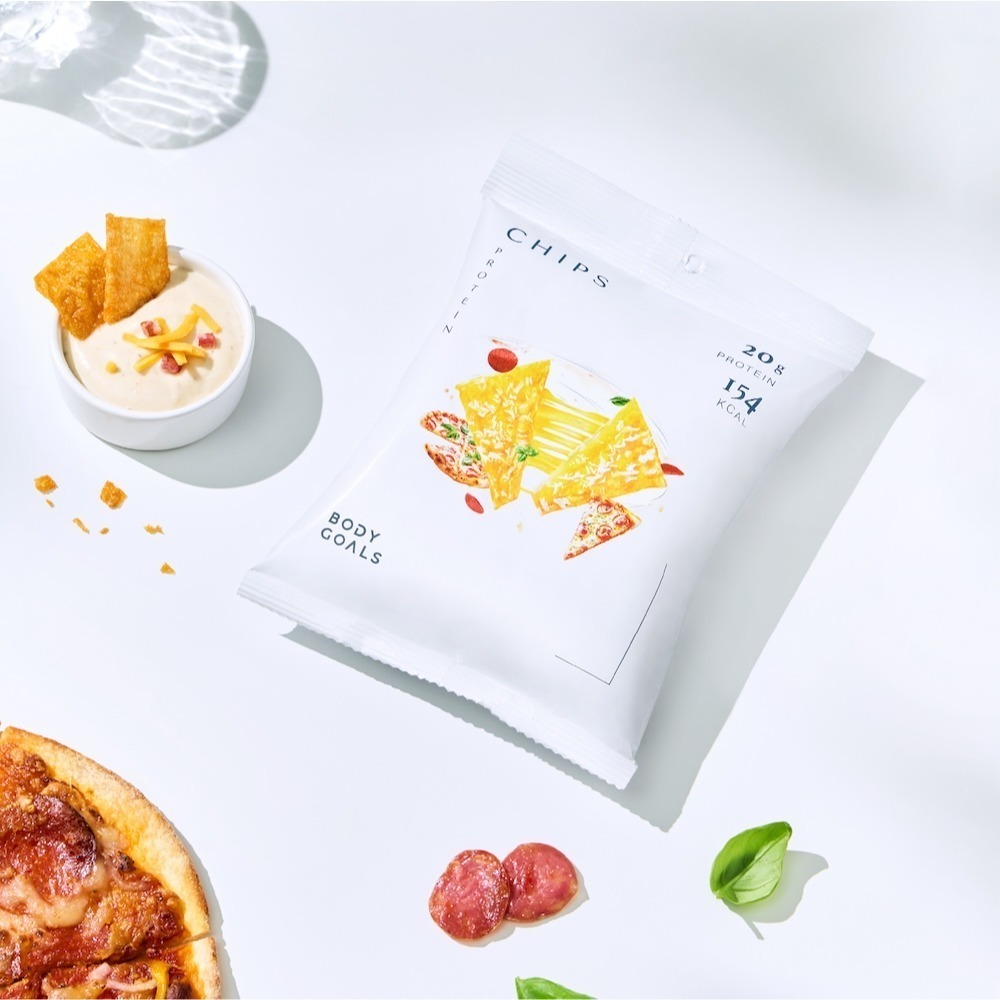 【7-ELEVEN 門市團購】Body Goals 濃郁香酥高蛋白脆片 -起司/披薩/ 紅椒/洋蔥(一箱10入）-細節圖3