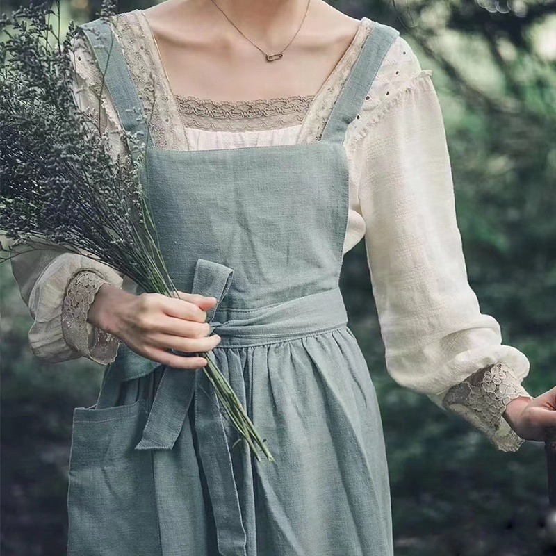 台灣現貨❤︎居家廚房圍裙 工作圍裙 甜點圍裙「有感選物」-細節圖3