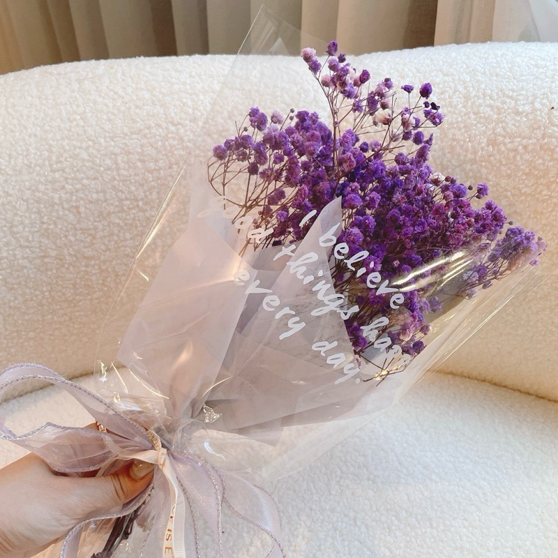 ❤︎台灣現貨❤︎天然乾燥花滿天星 永生花 送禮花束 畢業花束 生日禮物居家擺設「有感選物」-細節圖6