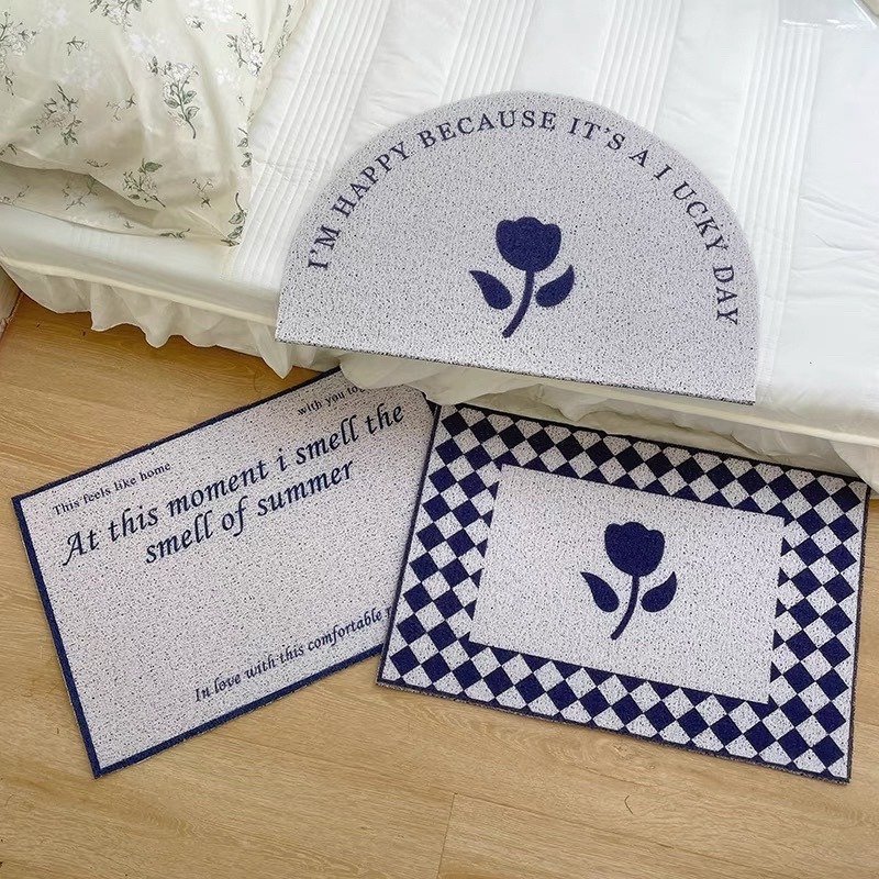 台灣現貨❤︎法式簡約大門玄關除塵地墊 入門地墊 絲圈地墊 腳踏墊 「有感選物」-細節圖7