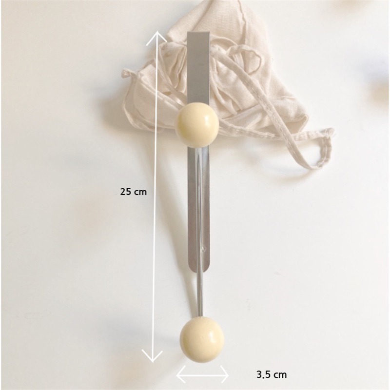 有感選物❤︎台灣現貨 韓風奶油色門後掛鉤 衣帽架 掛衣架-規格圖7