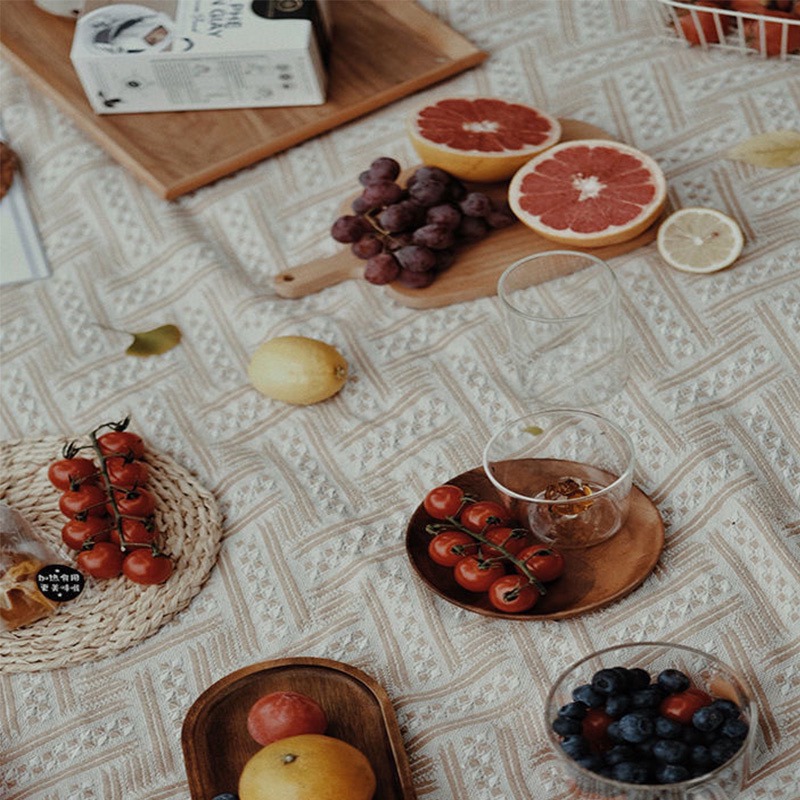 有感選物❤︎台灣現貨 質感防水野餐墊 海灘墊 露營墊 沙灘墊 桌巾-細節圖2