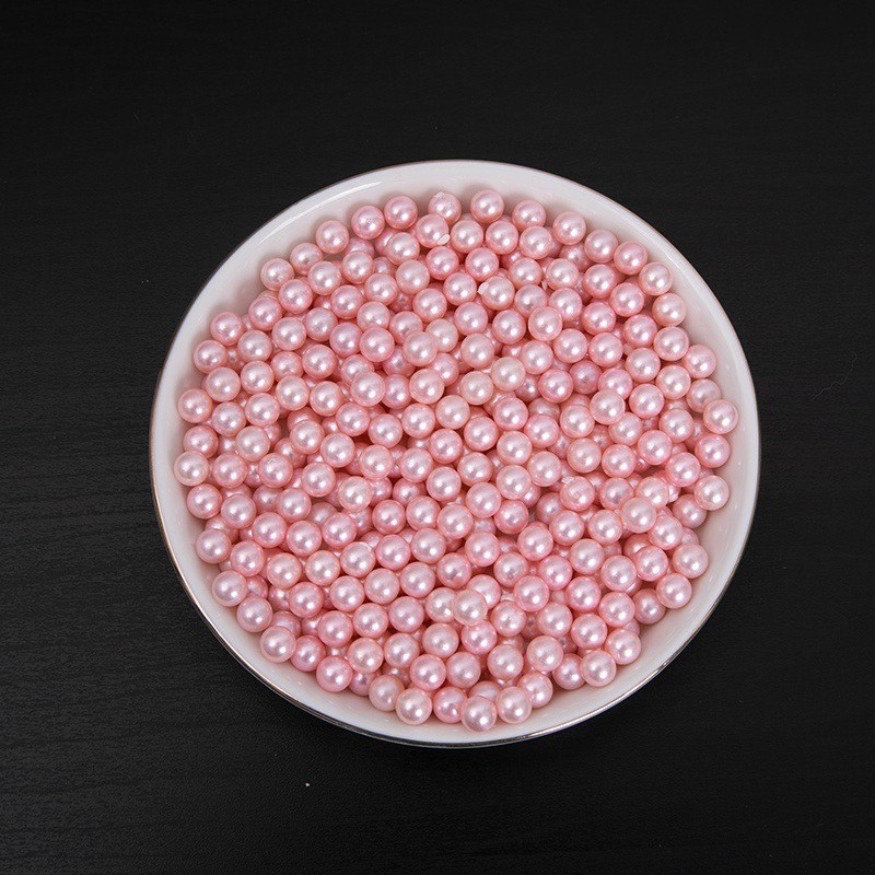 台灣現貨❤︎仿真無孔珍珠 珍珠填充物 禮物包裝 拍照道具 裝飾道具 假珍珠「有感選物」-細節圖3