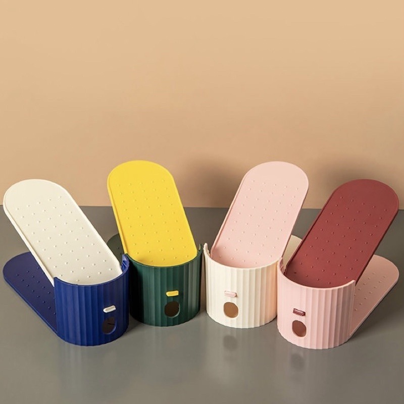 台灣現貨❤︎鞋櫃可調節鞋子收納神器 雙層鞋架 可調節鞋架 置物架 「有感選物」-細節圖6