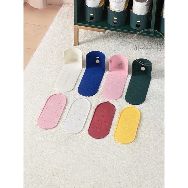 台灣現貨❤︎鞋櫃可調節鞋子收納神器 雙層鞋架 可調節鞋架 置物架 「有感選物」-細節圖8