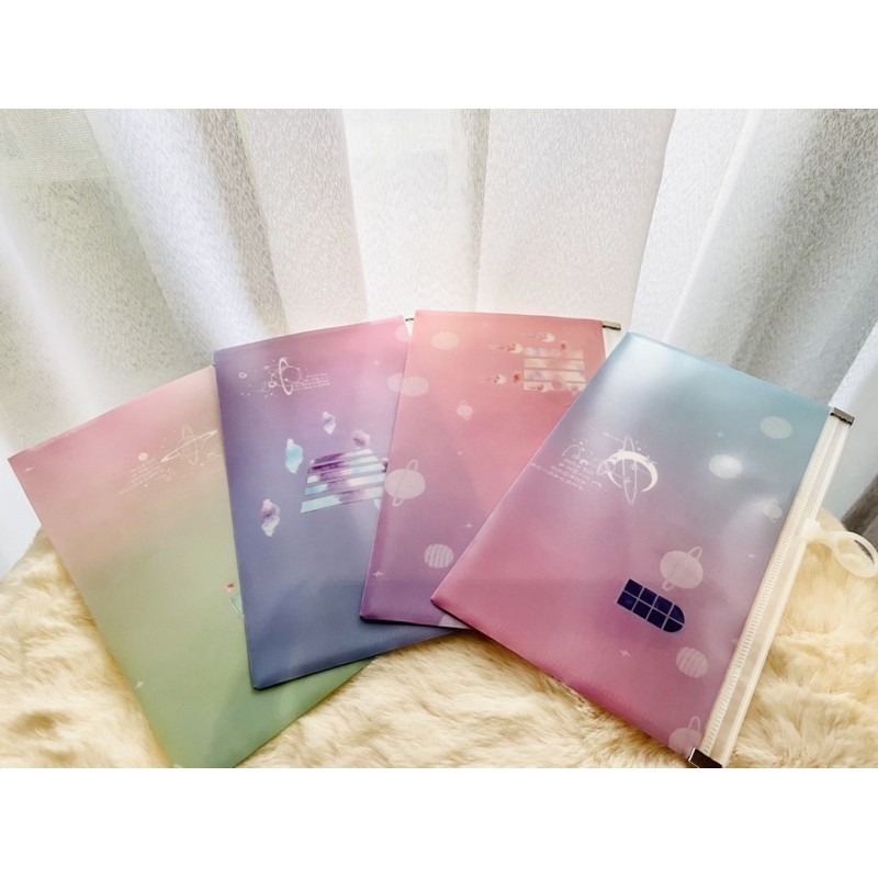 台灣現貨 可愛防水收納袋 夾鏈袋 鈔票收納 文具收納袋 pvc收納袋 口罩收納 萬用收納袋 「有感選物」-細節圖5