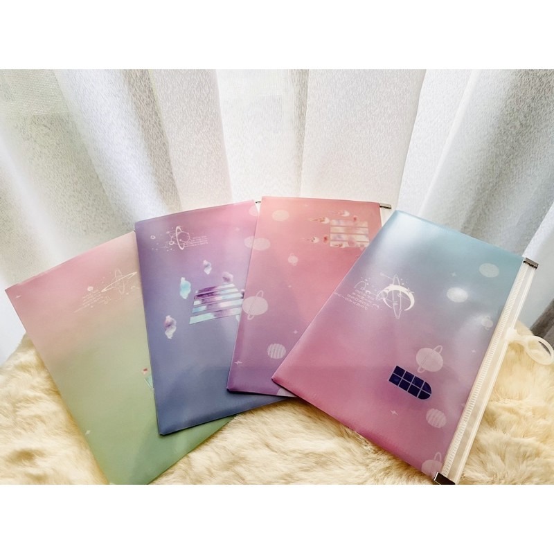 台灣現貨 可愛防水收納袋 夾鏈袋 鈔票收納 文具收納袋 pvc收納袋 口罩收納 萬用收納袋 「有感選物」-規格圖6