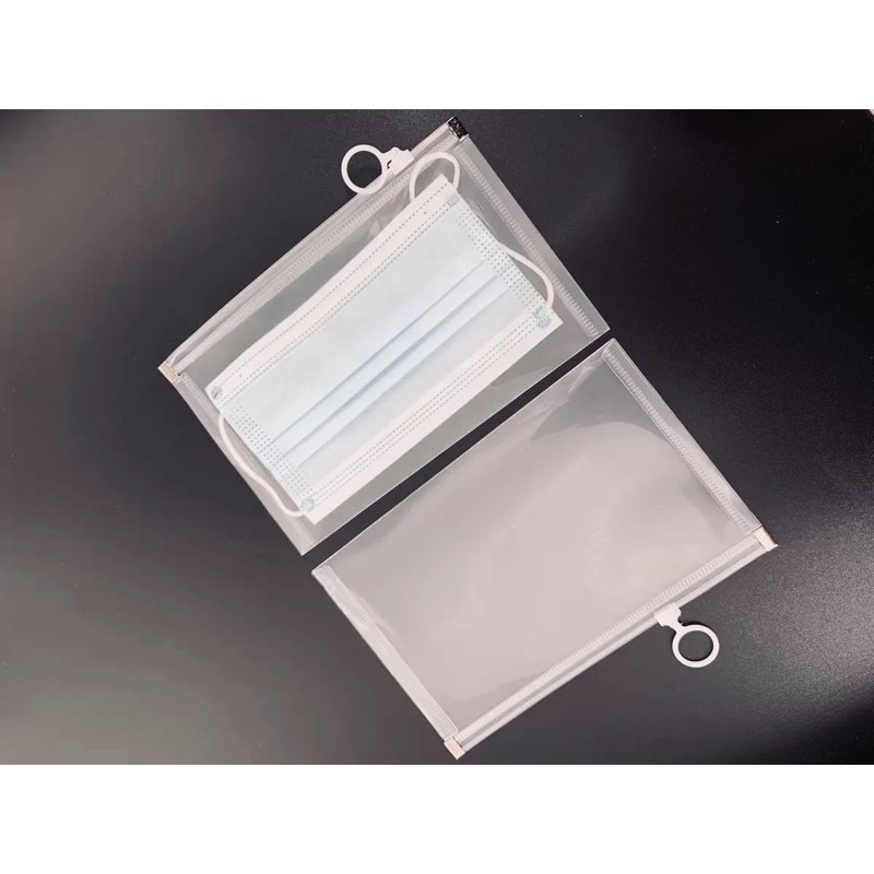 台灣現貨 可愛防水收納袋 夾鏈袋 鈔票收納 文具收納袋 pvc收納袋 口罩收納 萬用收納袋 「有感選物」-規格圖6