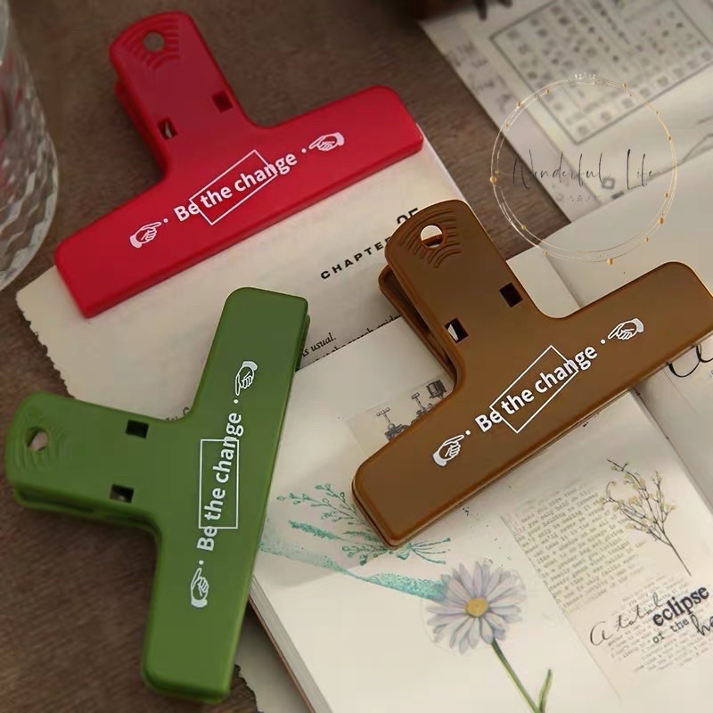 台灣現貨❤︎手帳磁鐵票據夾 夾子 長尾夾 零食夾 冰箱夾 辦公室收納 「有感選物」-細節圖4