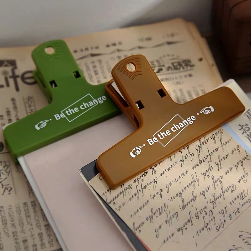 台灣現貨❤︎手帳磁鐵票據夾 夾子 長尾夾 零食夾 冰箱夾 辦公室收納 「有感選物」-細節圖5