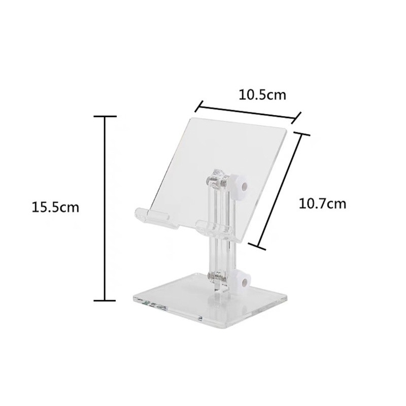 台灣現貨❤︎可調節透明壓克力手機架 手機支架平板支架「有感選物」-細節圖7