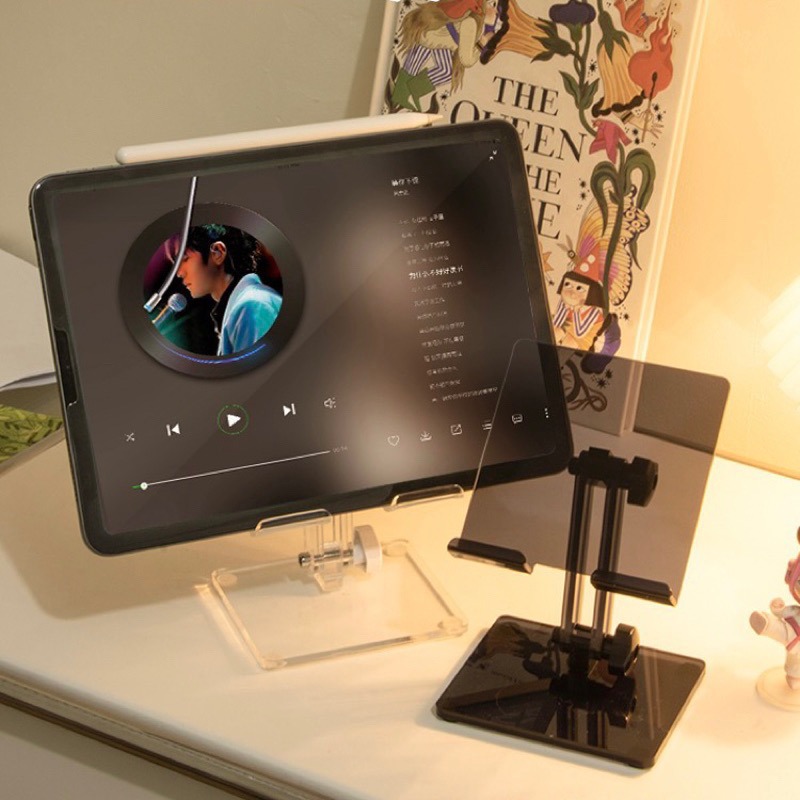 台灣現貨❤︎可調節透明壓克力手機架 手機支架平板支架「有感選物」-細節圖8