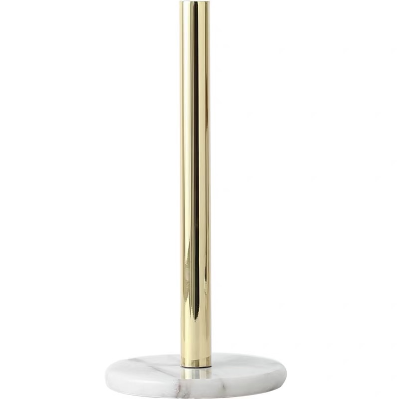 台灣現貨 北歐天然大理石廚房紙巾架 衛生紙架 廚房收納 吸油紙巾架「有感選物」-細節圖7