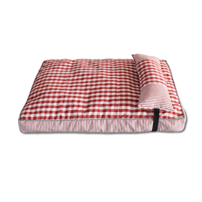 台灣現貨❤︎可拆洗格子寵物床 寵物墊 寵物窩「有感選物」-規格圖9