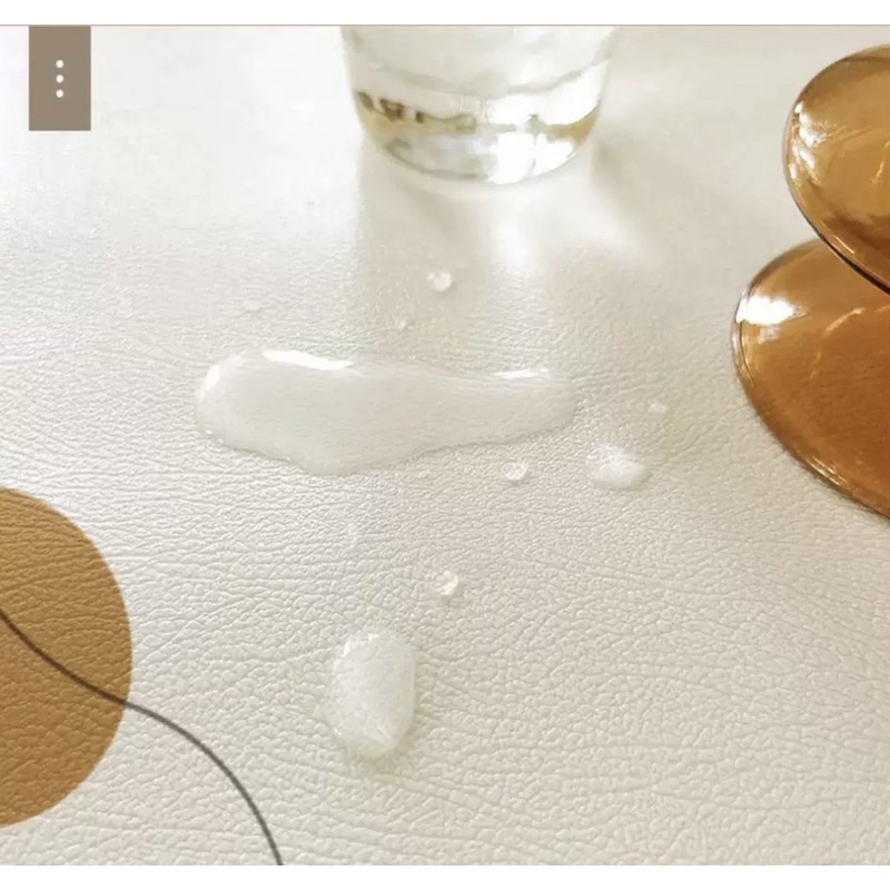 台灣現貨❤︎侘寂風PU皮餐墊 防水防油餐墊 隔熱墊 「有感選物」-細節圖4