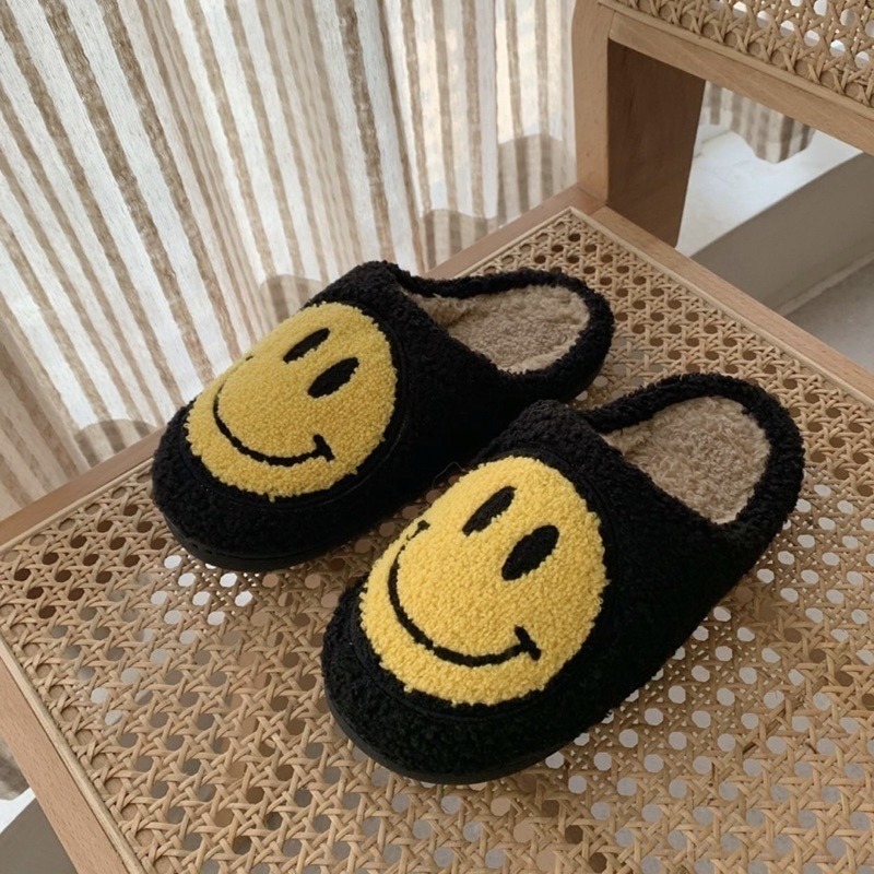 台灣現貨❤︎秋冬毛毛笑臉室內拖鞋 防滑拖鞋  「有感選物」-細節圖8