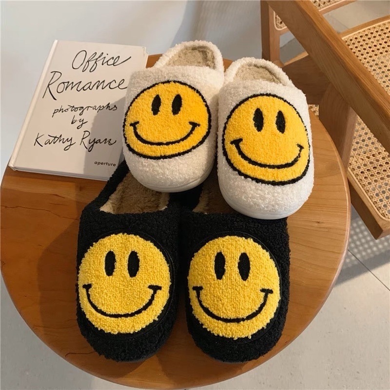 台灣現貨❤︎秋冬毛毛笑臉室內拖鞋 防滑拖鞋  「有感選物」-細節圖9